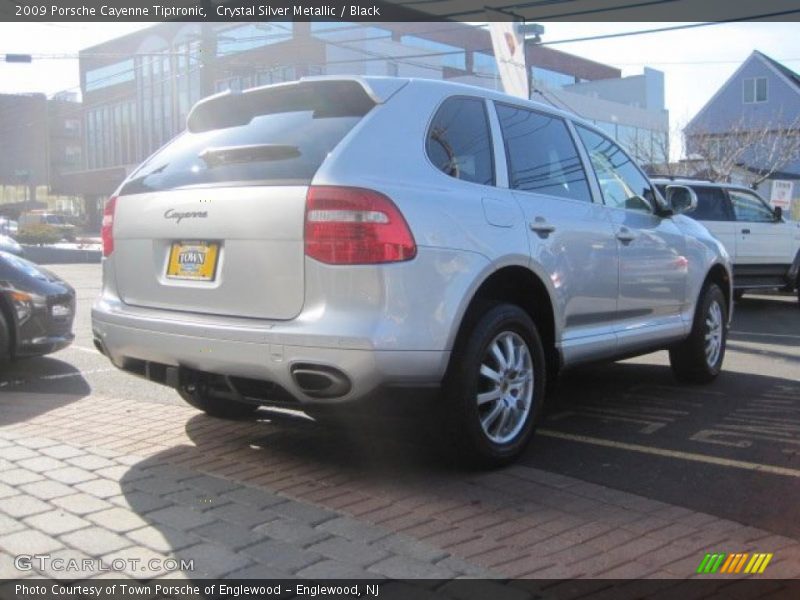 Crystal Silver Metallic / Black 2009 Porsche Cayenne Tiptronic