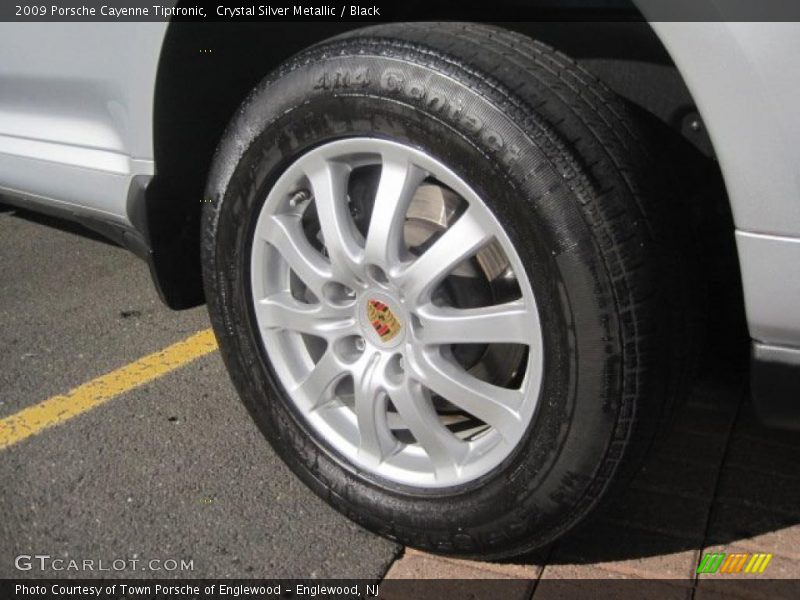 Crystal Silver Metallic / Black 2009 Porsche Cayenne Tiptronic