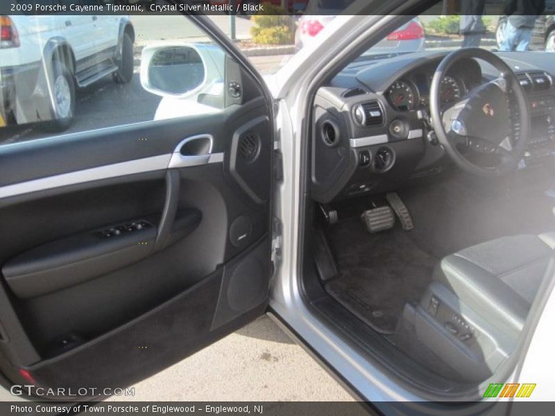 Crystal Silver Metallic / Black 2009 Porsche Cayenne Tiptronic