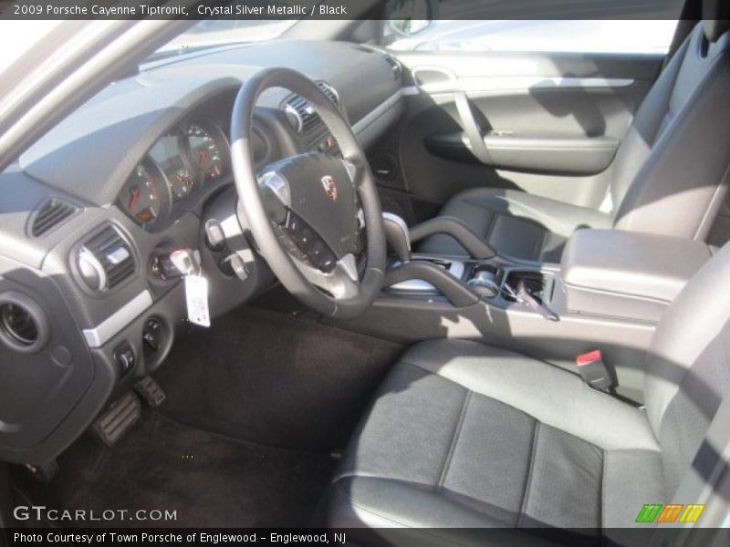 Crystal Silver Metallic / Black 2009 Porsche Cayenne Tiptronic