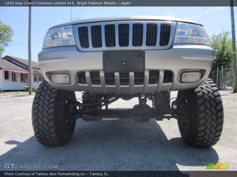 Bright Platinum Metallic / Agate 1999 Jeep Grand Cherokee Limited 4x4