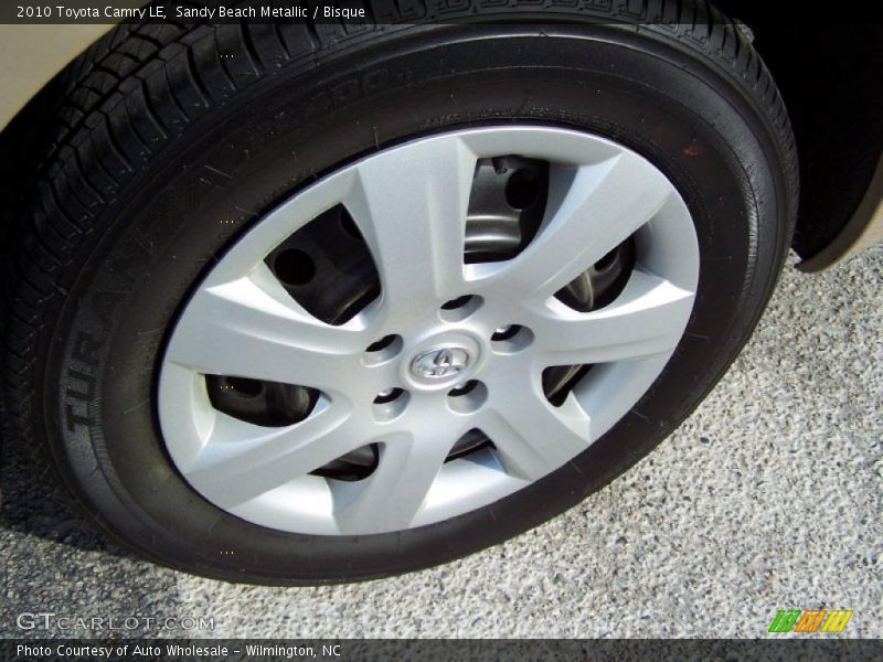 Sandy Beach Metallic / Bisque 2010 Toyota Camry LE