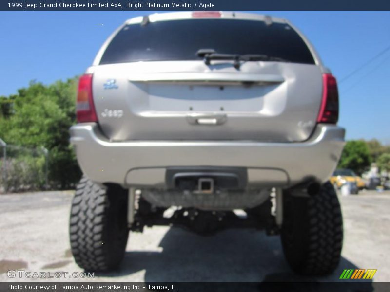 Bright Platinum Metallic / Agate 1999 Jeep Grand Cherokee Limited 4x4