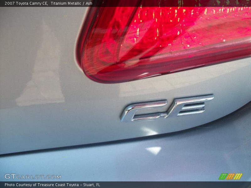 Titanium Metallic / Ash 2007 Toyota Camry CE