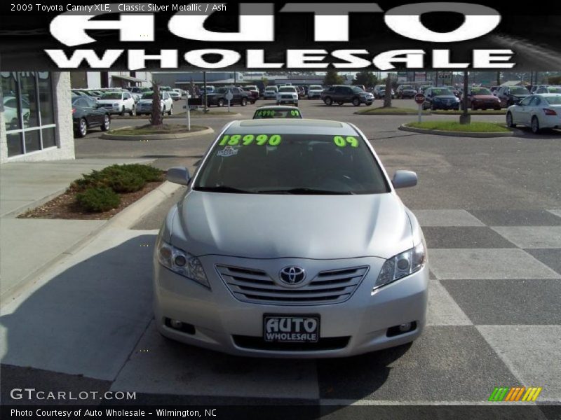 Classic Silver Metallic / Ash 2009 Toyota Camry XLE