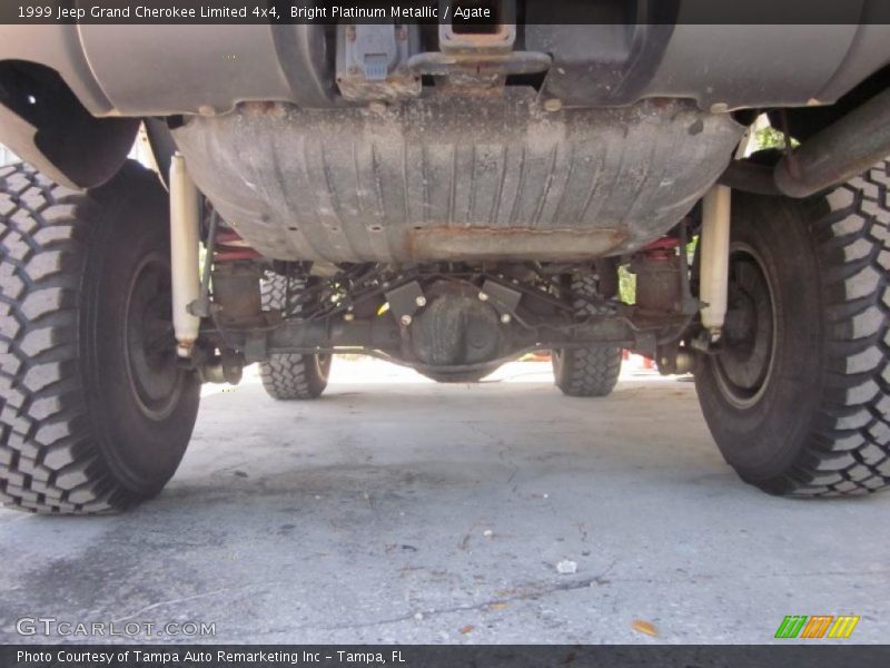 Bright Platinum Metallic / Agate 1999 Jeep Grand Cherokee Limited 4x4