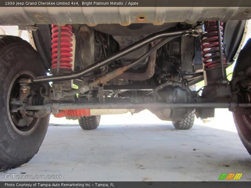 Bright Platinum Metallic / Agate 1999 Jeep Grand Cherokee Limited 4x4