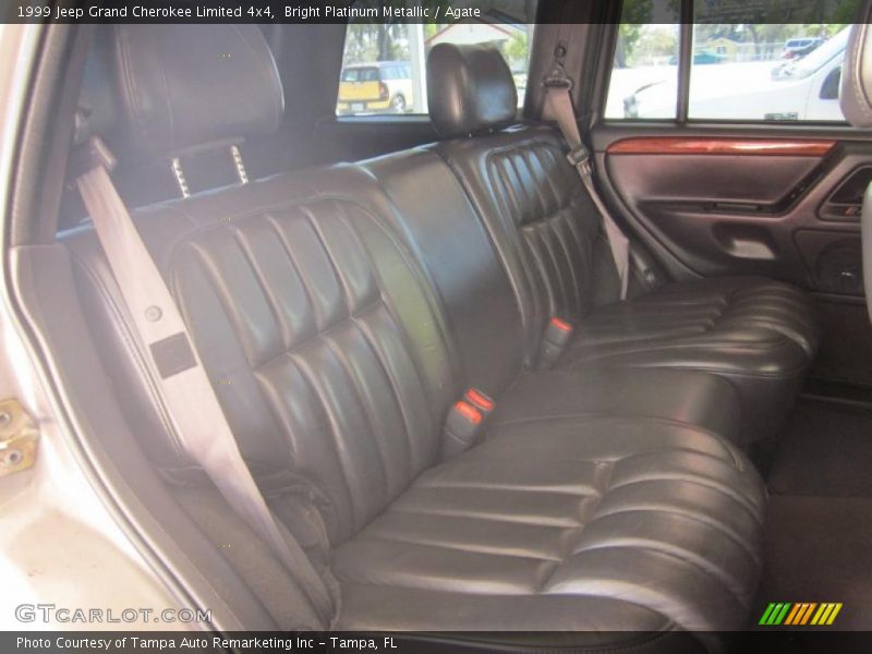 Bright Platinum Metallic / Agate 1999 Jeep Grand Cherokee Limited 4x4