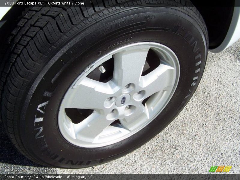 Oxford White / Stone 2008 Ford Escape XLT