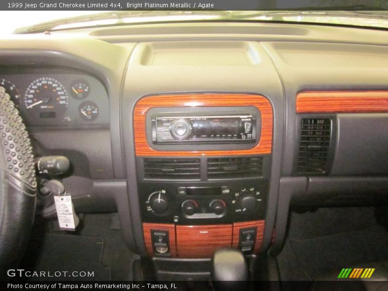 Bright Platinum Metallic / Agate 1999 Jeep Grand Cherokee Limited 4x4