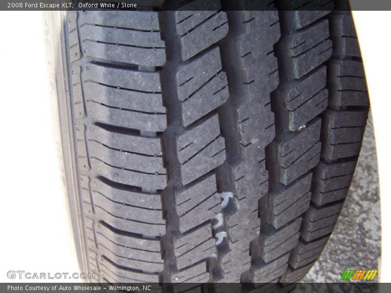 Oxford White / Stone 2008 Ford Escape XLT