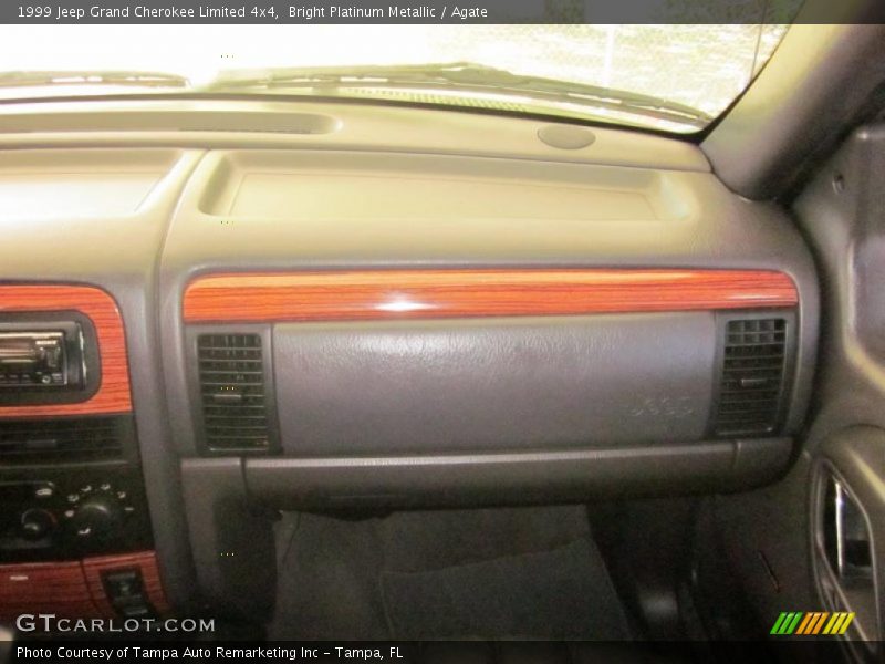 Bright Platinum Metallic / Agate 1999 Jeep Grand Cherokee Limited 4x4