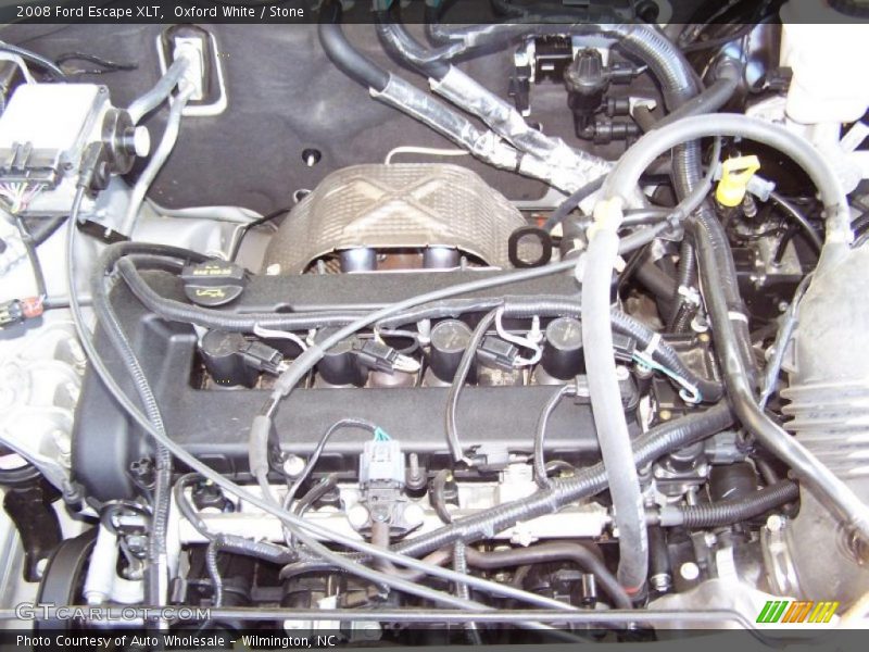 Oxford White / Stone 2008 Ford Escape XLT