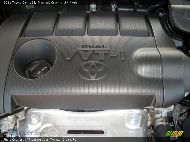 Magnetic Gray Metallic / Ash 2011 Toyota Camry SE