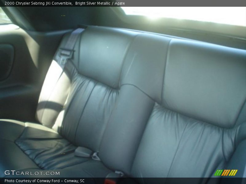 Bright Silver Metallic / Agate 2000 Chrysler Sebring JXi Convertible