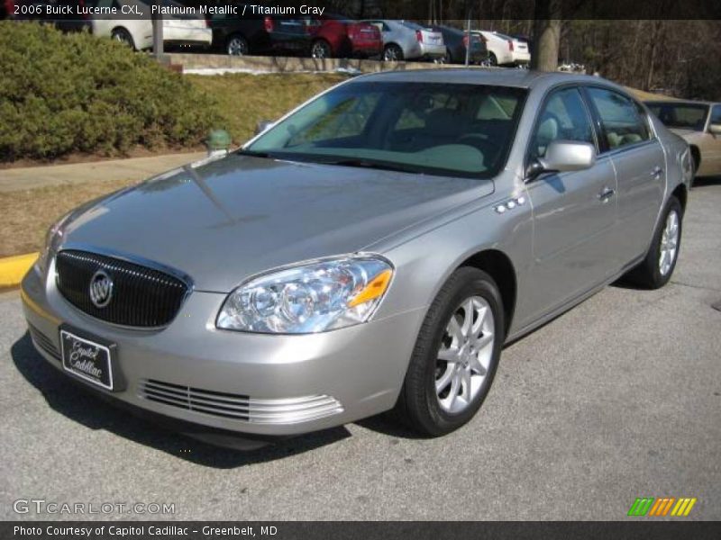 Platinum Metallic / Titanium Gray 2006 Buick Lucerne CXL