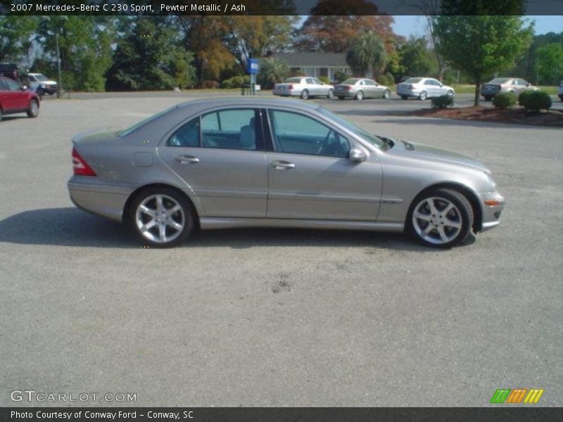 Pewter Metallic / Ash 2007 Mercedes-Benz C 230 Sport