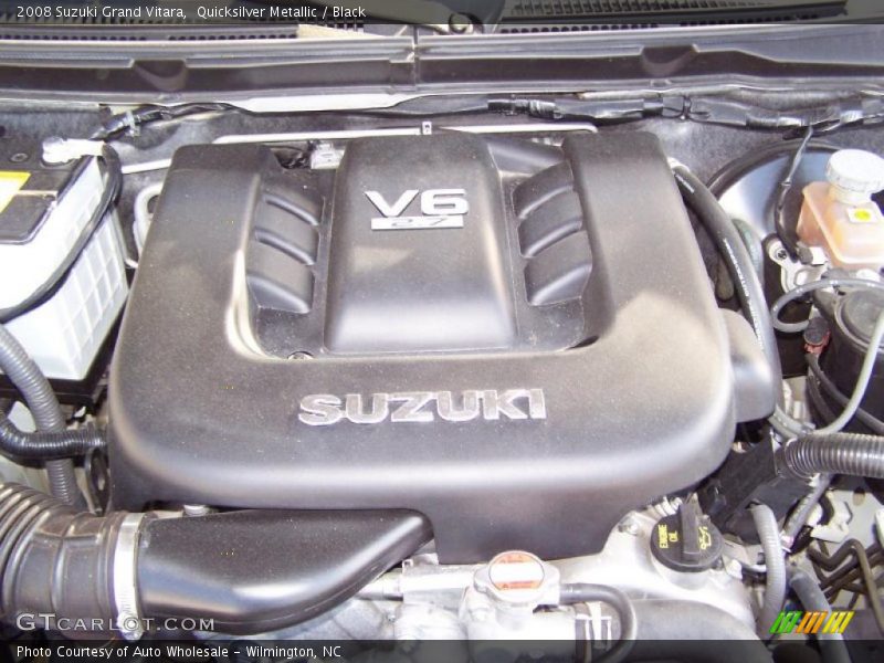 Quicksilver Metallic / Black 2008 Suzuki Grand Vitara