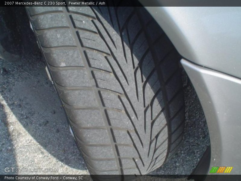 Pewter Metallic / Ash 2007 Mercedes-Benz C 230 Sport