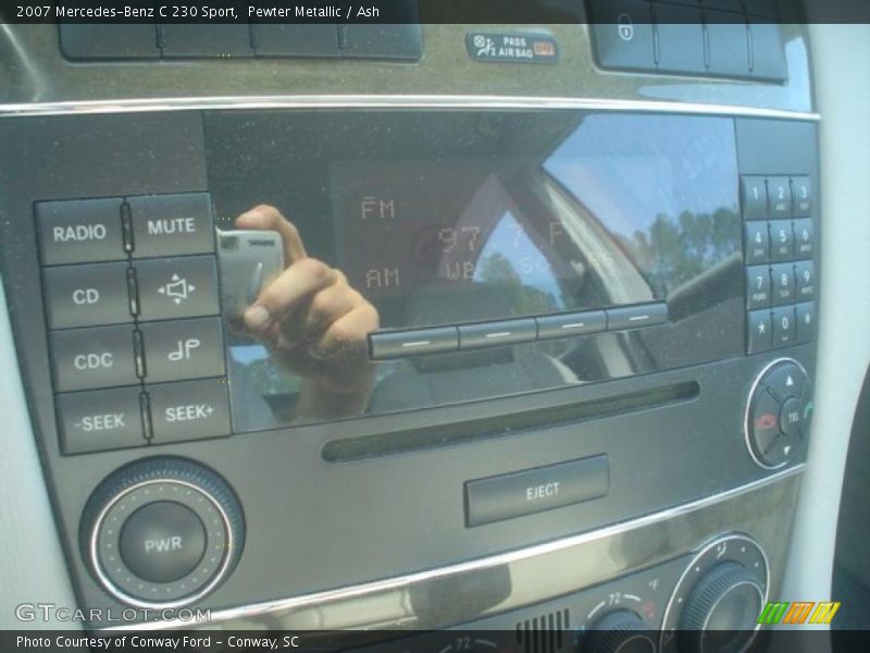 Pewter Metallic / Ash 2007 Mercedes-Benz C 230 Sport