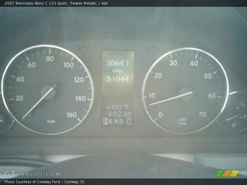 Pewter Metallic / Ash 2007 Mercedes-Benz C 230 Sport
