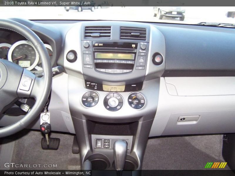 Super White / Ash 2008 Toyota RAV4 Limited V6