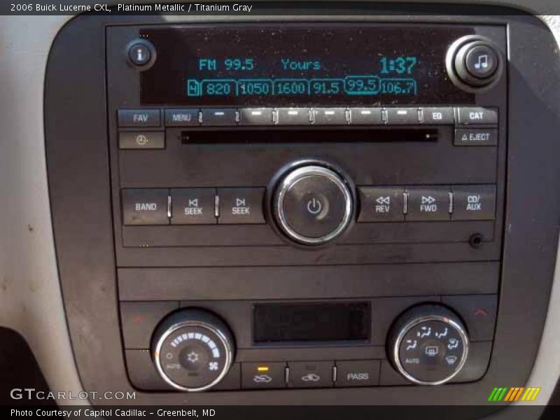 Platinum Metallic / Titanium Gray 2006 Buick Lucerne CXL
