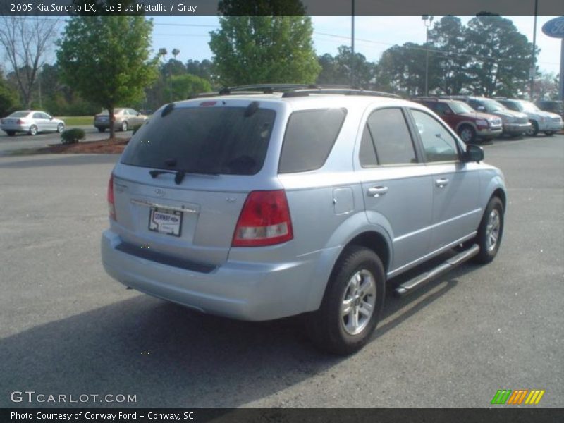 Ice Blue Metallic / Gray 2005 Kia Sorento LX