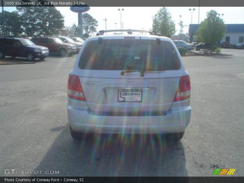 Ice Blue Metallic / Gray 2005 Kia Sorento LX