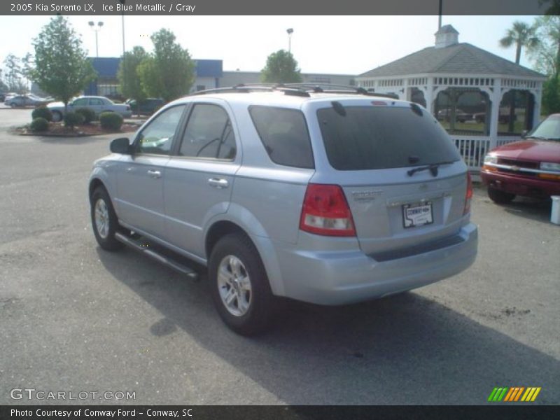 Ice Blue Metallic / Gray 2005 Kia Sorento LX