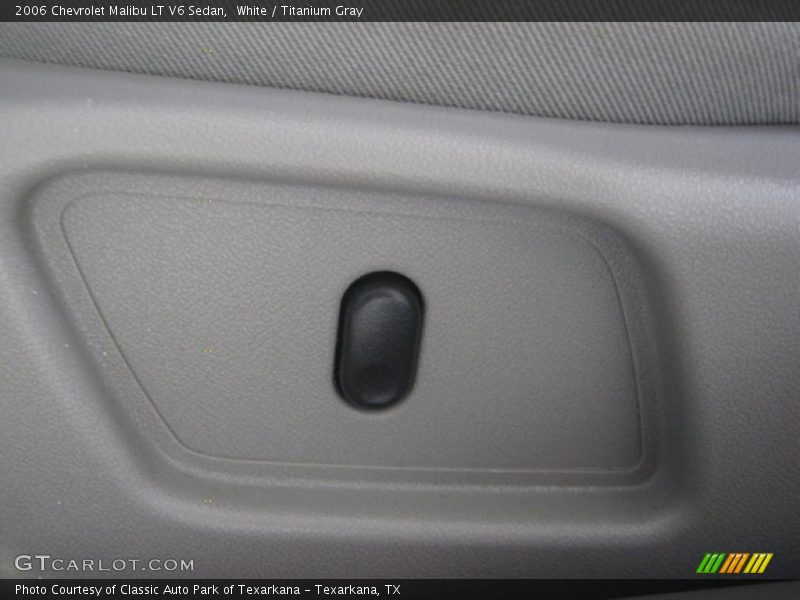 White / Titanium Gray 2006 Chevrolet Malibu LT V6 Sedan