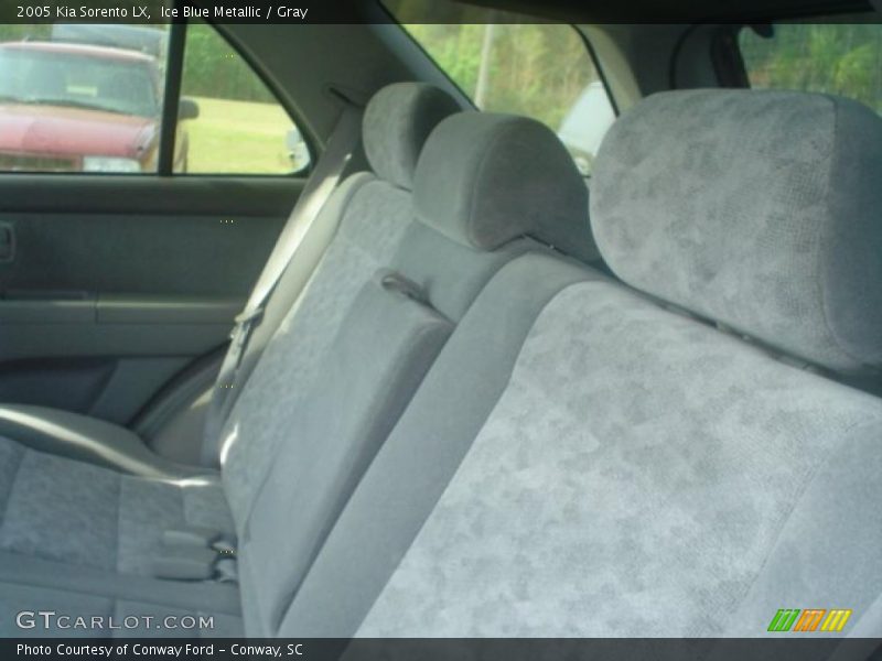 Ice Blue Metallic / Gray 2005 Kia Sorento LX