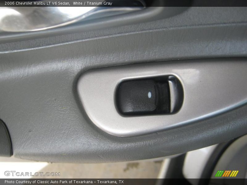 White / Titanium Gray 2006 Chevrolet Malibu LT V6 Sedan