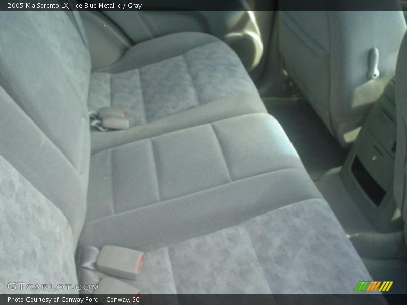 Ice Blue Metallic / Gray 2005 Kia Sorento LX