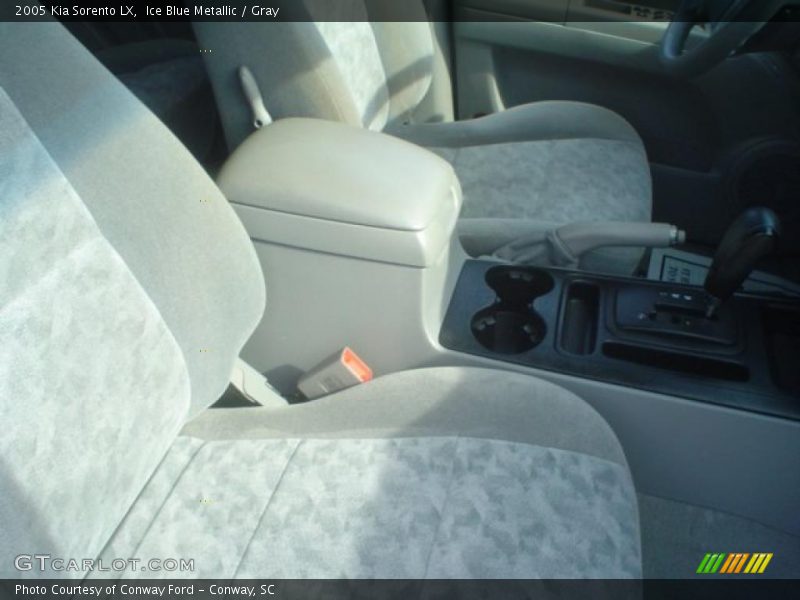 Ice Blue Metallic / Gray 2005 Kia Sorento LX