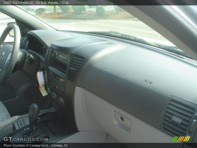 Ice Blue Metallic / Gray 2005 Kia Sorento LX