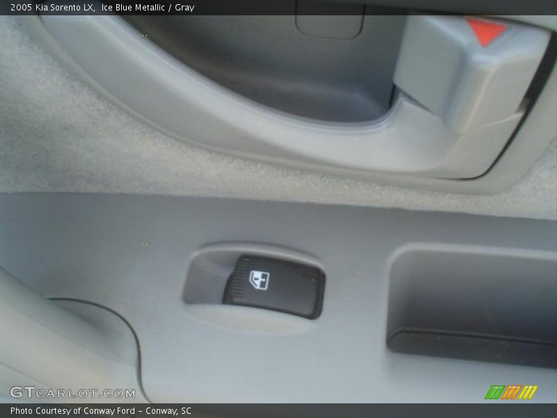 Ice Blue Metallic / Gray 2005 Kia Sorento LX