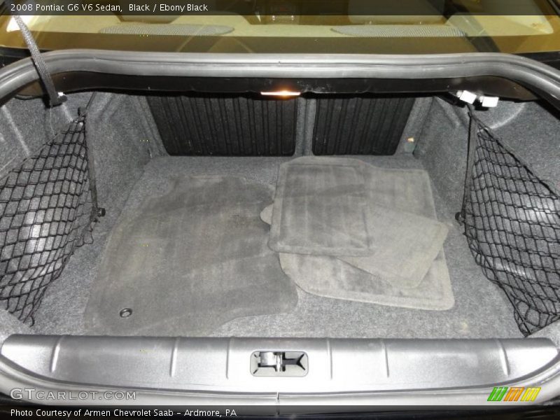 Black / Ebony Black 2008 Pontiac G6 V6 Sedan