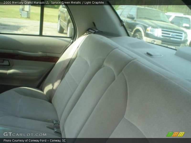 Spruce Green Metallic / Light Graphite 2000 Mercury Grand Marquis LS