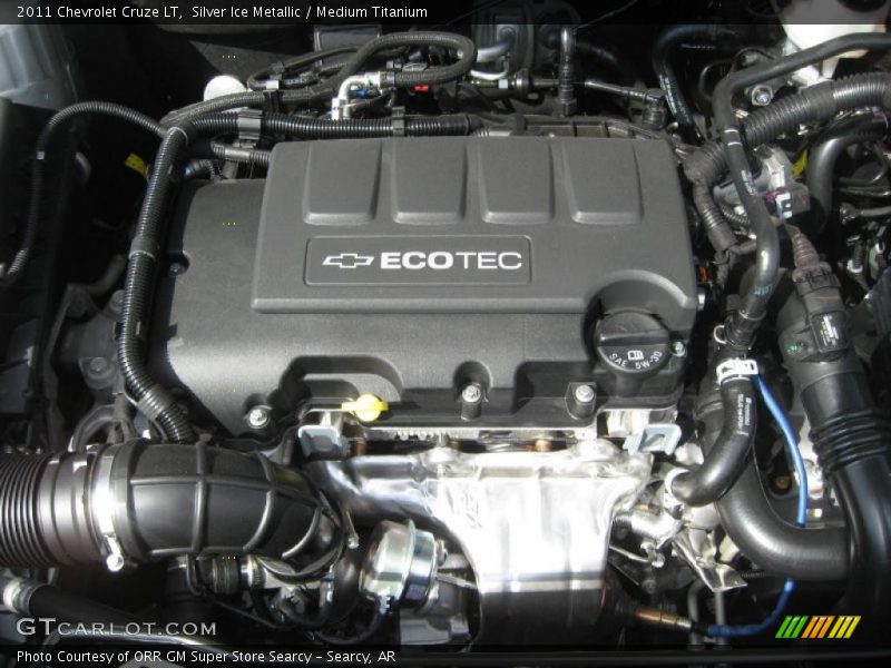  2011 Cruze LT Engine - 1.4 Liter Turbocharged DOHC 16-Valve VVT ECOTEC 4 Cylinder