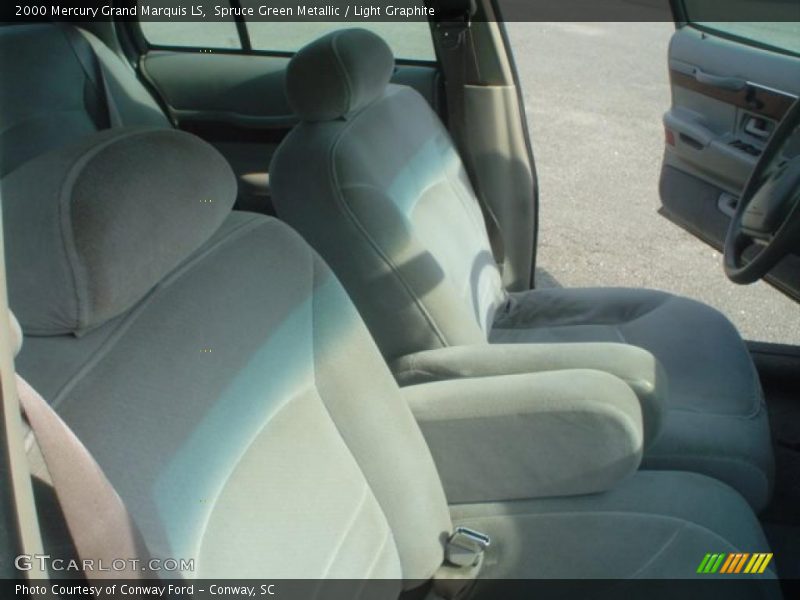 Spruce Green Metallic / Light Graphite 2000 Mercury Grand Marquis LS