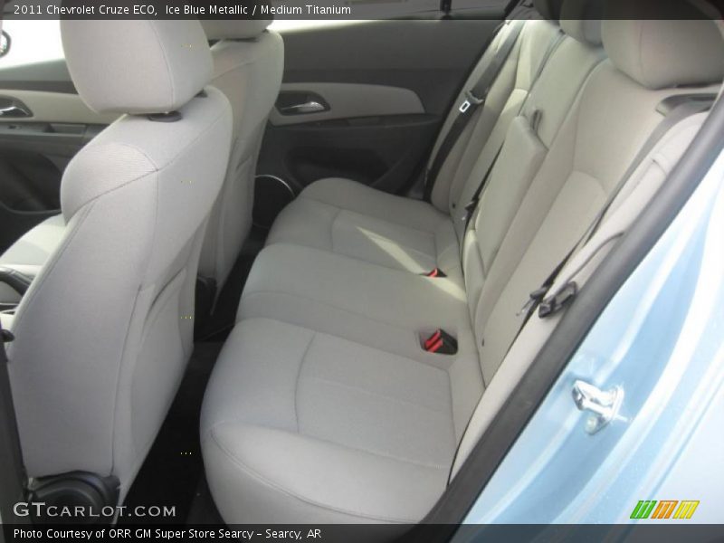 Ice Blue Metallic / Medium Titanium 2011 Chevrolet Cruze ECO
