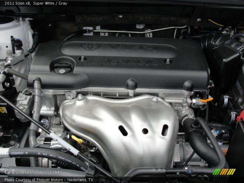  2011 xB  Engine - 2.4 Liter DOHC 16-Valve VVT-i 4 Cylinder