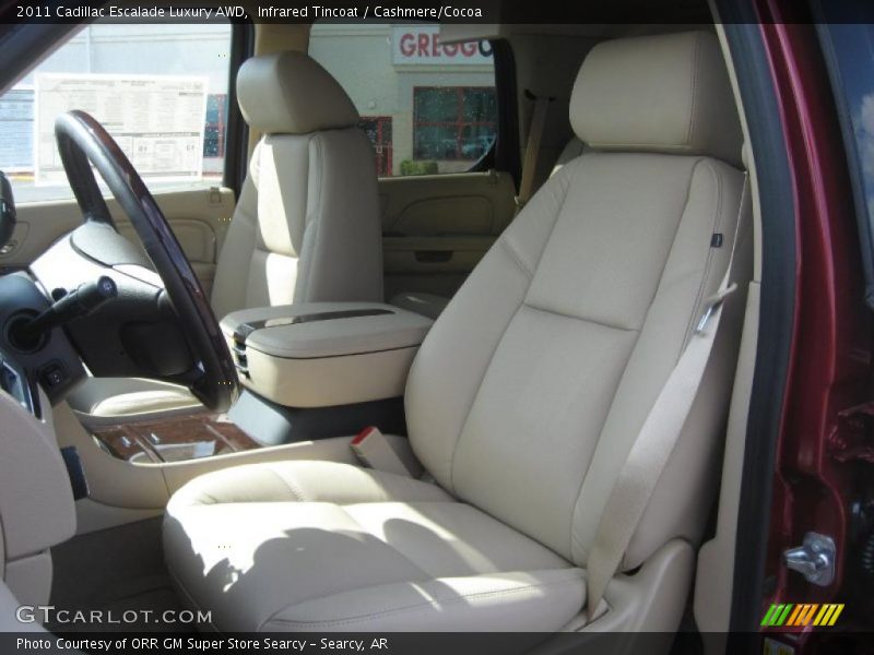 Infrared Tincoat / Cashmere/Cocoa 2011 Cadillac Escalade Luxury AWD