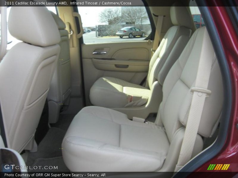 Infrared Tincoat / Cashmere/Cocoa 2011 Cadillac Escalade Luxury AWD
