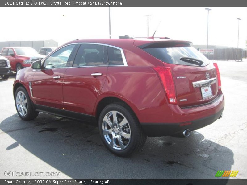 Crystal Red Tintcoat / Shale/Brownstone 2011 Cadillac SRX FWD