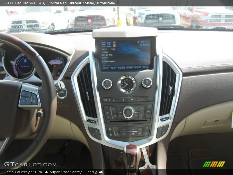 Crystal Red Tintcoat / Shale/Brownstone 2011 Cadillac SRX FWD