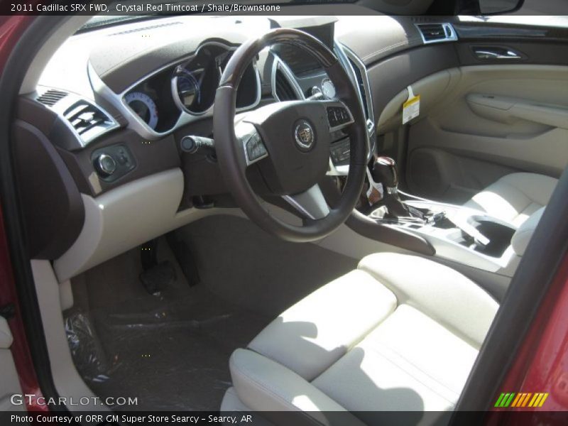 Crystal Red Tintcoat / Shale/Brownstone 2011 Cadillac SRX FWD