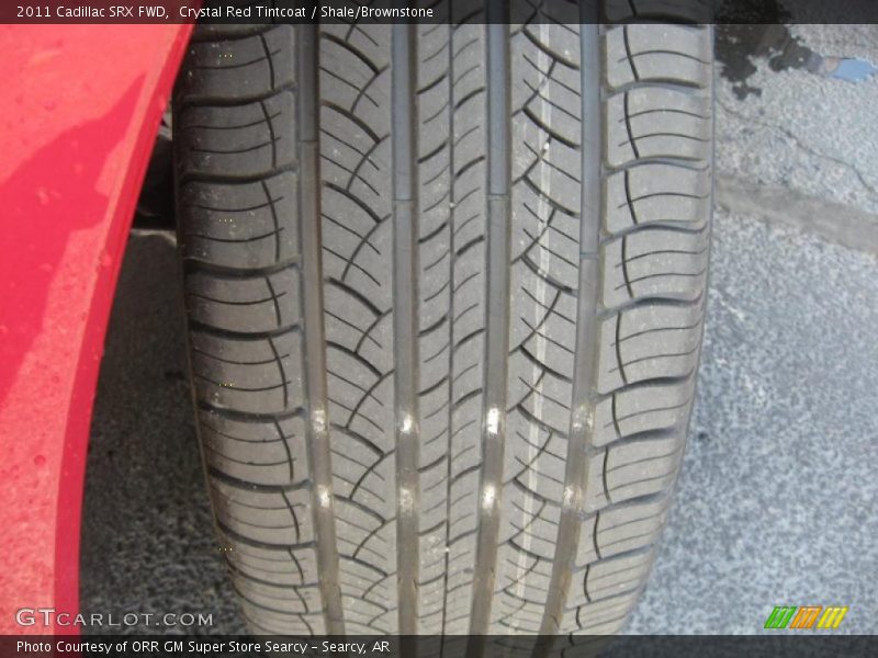Crystal Red Tintcoat / Shale/Brownstone 2011 Cadillac SRX FWD