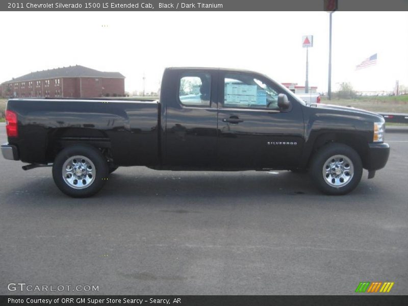 Black / Dark Titanium 2011 Chevrolet Silverado 1500 LS Extended Cab